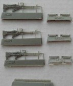 A-223 Американские пулеметы M60 со снятым цевьем