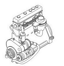 CMK3112 Praga TNHPS Tank Engine WW II