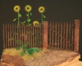 GL-090 Wooden Fence include 1 gate