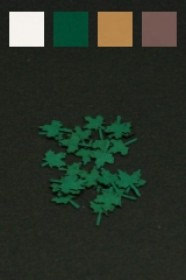 GL-069-GN Leaves Maple  - Fire green