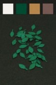 GL-071-GN Leaves Beech - Fire green