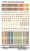 D-35013 Africa Corps uniform patches
