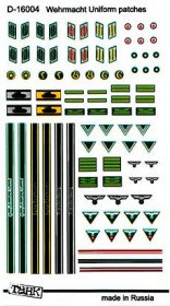 D-16004 Wehrmacht uniform patches