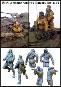 EM-35038 Russian modern soldiers (Checnya).
