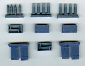 SKP 121 152 mm Ammo set