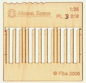 PL3-019 Stockade fence boards - wider size