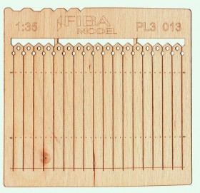 PL3-013 Decorative European wooden fence