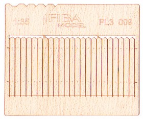 PL3-009 Stockade (short) fence