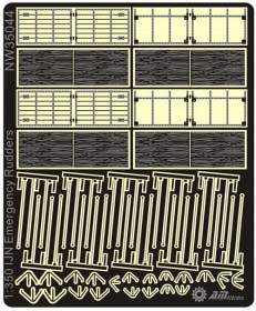 NW35044 WWII IJN Emergency Rudders and Propeller Guard Cages