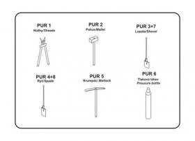 B35 045 German tools WW II