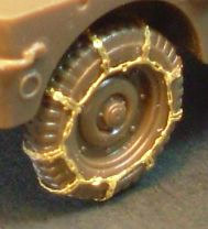 AVM48001 Tyre chains for U.S. WWII 1/4 ton 4x4 truck