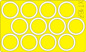 XT167 M-7 Mid production wheel masks