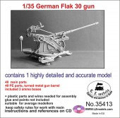 LZ35413 German Flak 30 gun