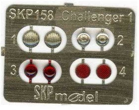 SKP 158 Lenses and tailights for Challenger 1