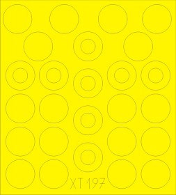 XT197 M-109A wheel masks