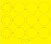 XT191 Merkava IIID wheel masks