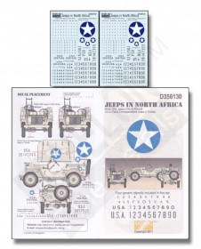 D356130 Jeeps in North Africa