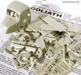 LW35211 Borgward - Goliath F.400  Dreirad Tiefpritsche, mod.1938