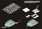 TEZ053 1/35 PLA AFV digital camouflage masking stencil 1 (GP)
