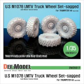 DW35017 M1078 LMTV Truck Sagged Wheel set (for Trumpeter 1/35)