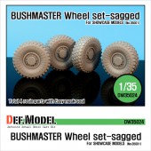 DW35024 IMV bushmaster Sagged wheel set (for Showcase 1/35)