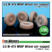 DW35023 U.S M-ATV Sagged wheel set (for Panda 1/35)