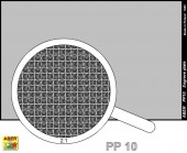 PP10 Engrave plate (88 x 57mm) - pattern 10