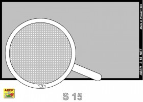 S-15 Drilled plate 0,6 mm