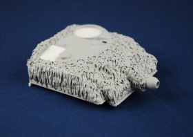 RE35-210 StuG III G Upper hull&barrel with captured Hessian Tape