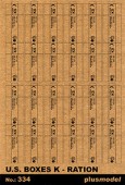 PM334 U.S. boxes Ration K