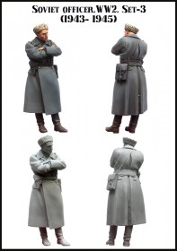 EM-35084 Soviet officer. WW2. Set-3 (1943-1945)