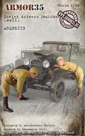 ARM35113  Soviet drivers (1941-1943) WWII