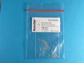 MC435230 Конусные пуленепробиваемые заклепки, диаметр головки-0,4 мм; диаметр отверстия для установки-0,3 мм; 190 шт.