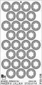 P35 158 Wheel rings for StuG III F-8 or Pz. III J,K,L,M,N