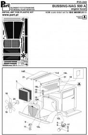 P35 249 Bussing-NAG 500 A Engine Hood