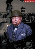 LM-B005 Never surrender - British Prime Minister Winston Churchill