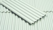 23246 Corrugated iron sheeting - 