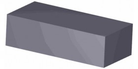 23221 Clay bricks (w straw filling light beige)