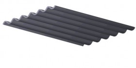 23274 Corrugated iron sheeting - 