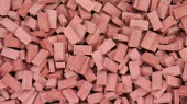 23028 Bricks (RF) dark brick-red