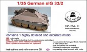 LZ35400 German sIG 33/2 conversion set for Hetzer