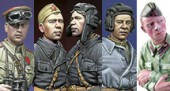 H014 WW2 Russian Heads #2