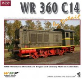 WWP050 red WR 360 C14 WWII German locomotive in detail