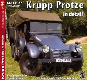 WWP044 red Krupp Protze in detail