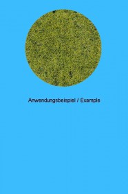 GL-331 Green Line-Light green grass fiber 10mm long, Pack 30g