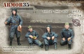 ARM35124 Soviet tank crew, WWII