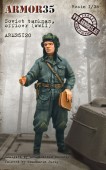 ARM35120 Soviet tankman,officer WWII