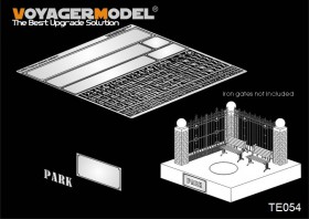 TE054 1/35 NAME PLATE (PATTEN1) (GP)