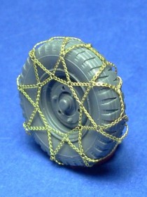 AVM35025 Tyre chains for German Krupp Protze 6x4 truck (4 units)