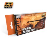 AK1160 GERMAN PANZER GREY SET ( Wargame series)